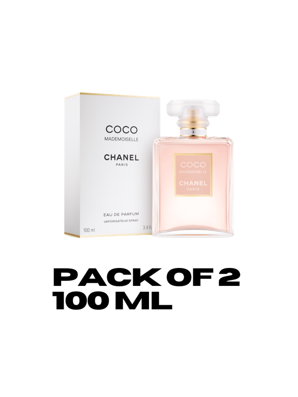 (PACK OF 2) COCO MADEMOISELLE CHANEL 100ML