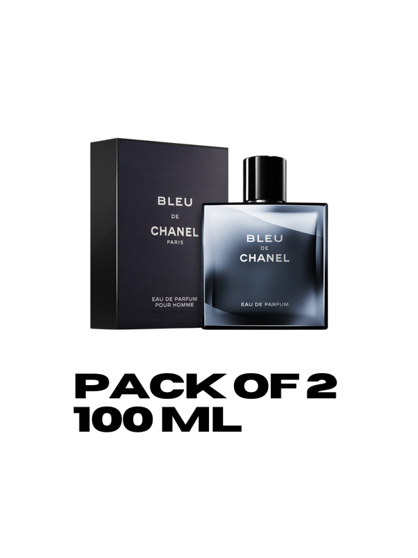 (PACK OF 2) BLEU DE CHANEL 100ML