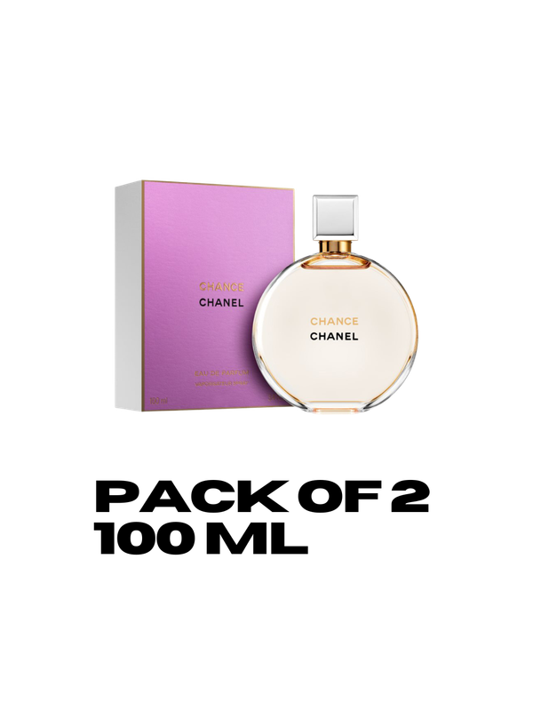 (PACK OF 2) CHANCE CHANEL 100ML