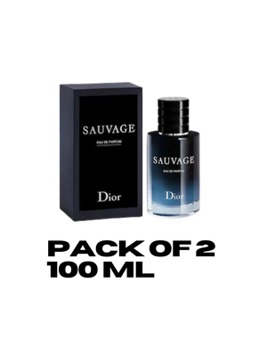 (PACK OF 2) SAUVAGE DIOR 100ML