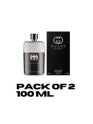 (PACK OF 2) GUCCI GUILTY 100ML