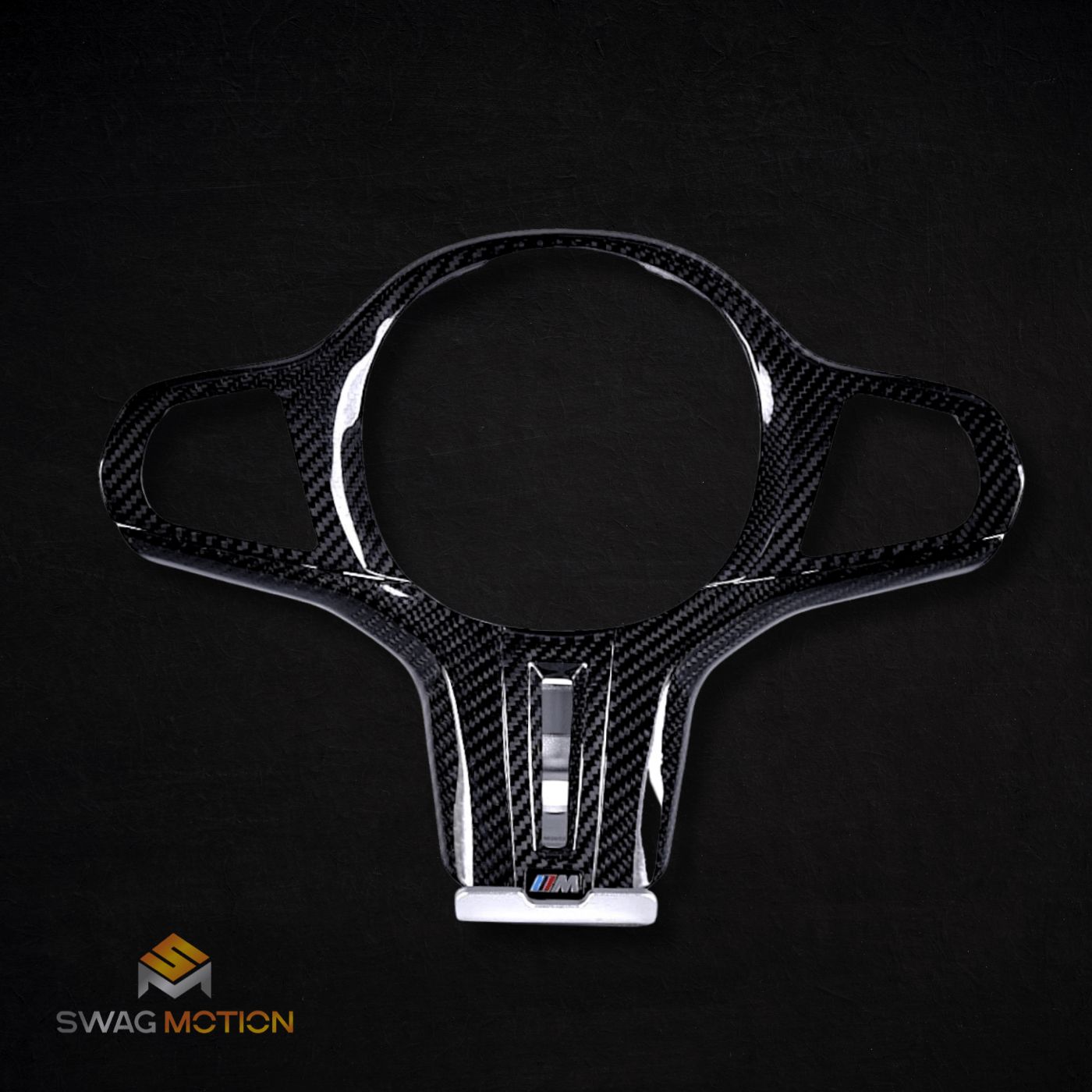BMW G-Series Carbon Fiber Steering Wheel Trim