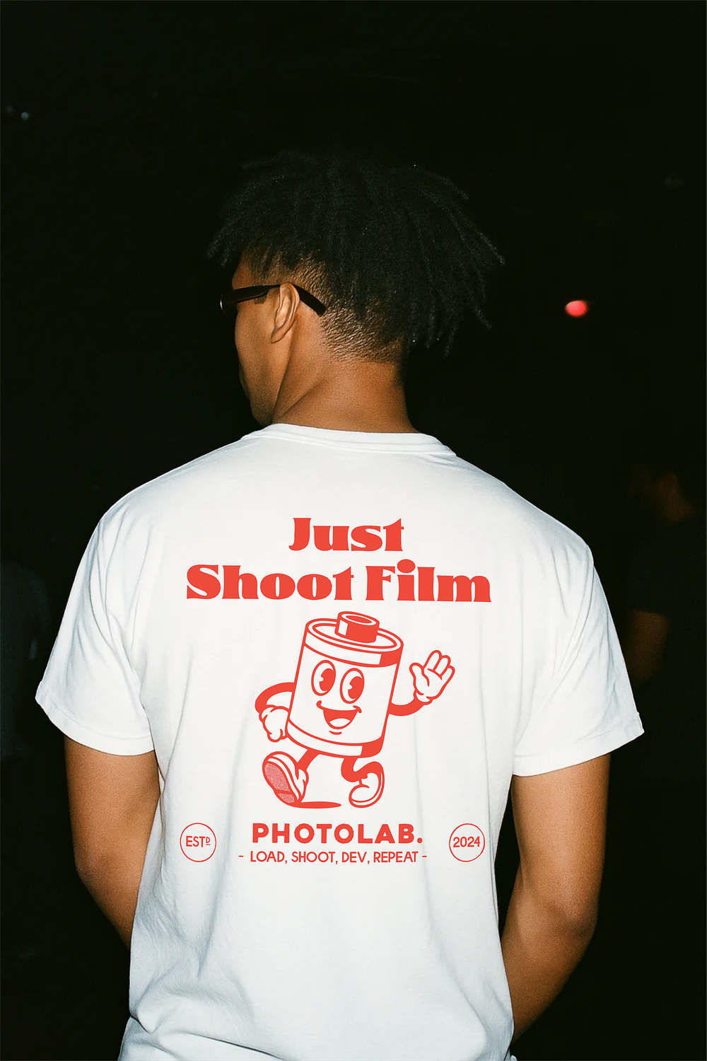 Just Shoot Film - lab | White Tee
