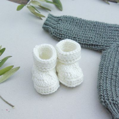 Crocheted Booties