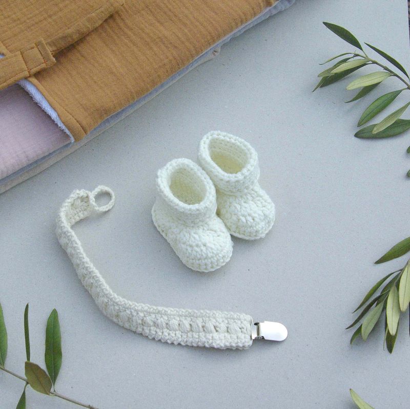 Crocheted Booties