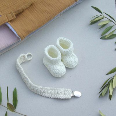 Crocheted Booties