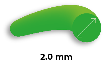 GreenLine round - 2.0 mm / 15 meter