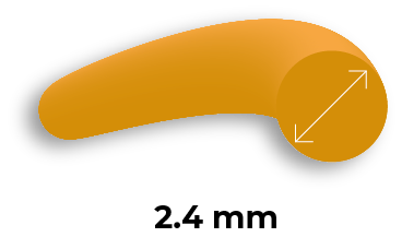 GreenLine round - 2.4 mm / 74 meter