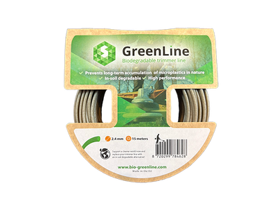 Biodegradable trimmer line - 2.4 mm, Size: 15 meter