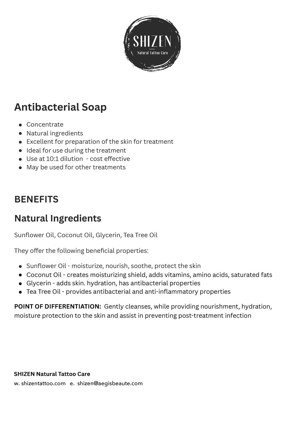 Antibacterial Soap (340mL)
