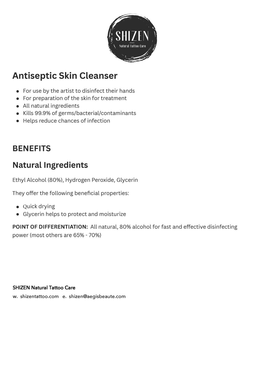 Antiseptic Skin Cleanser (355mL)