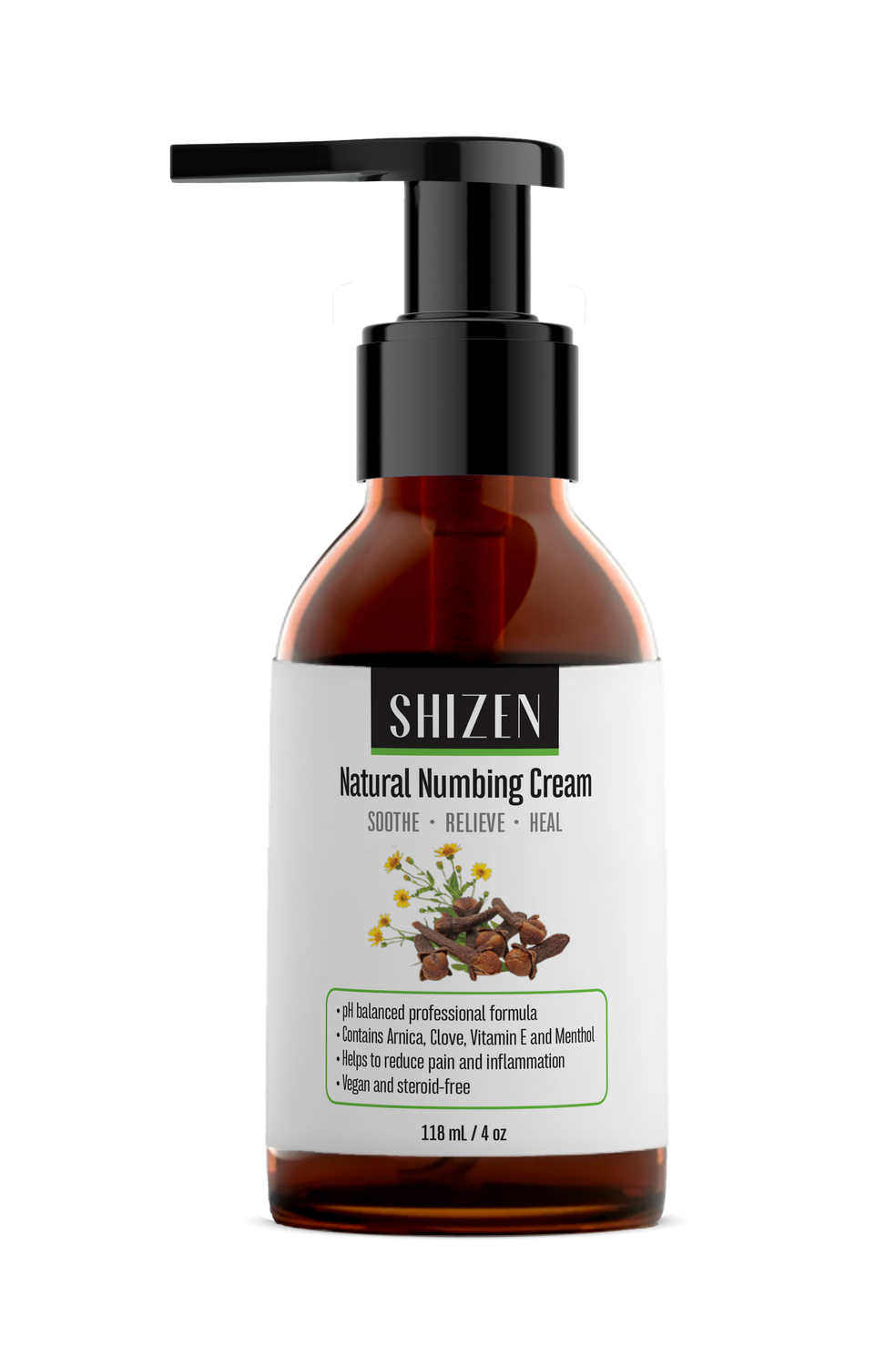 Natural Numbing Cream (118mL)