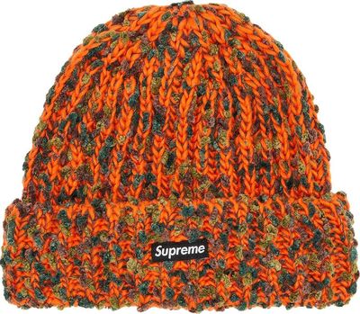 Supreme Chenille Beanie &#39;Orange&#39;