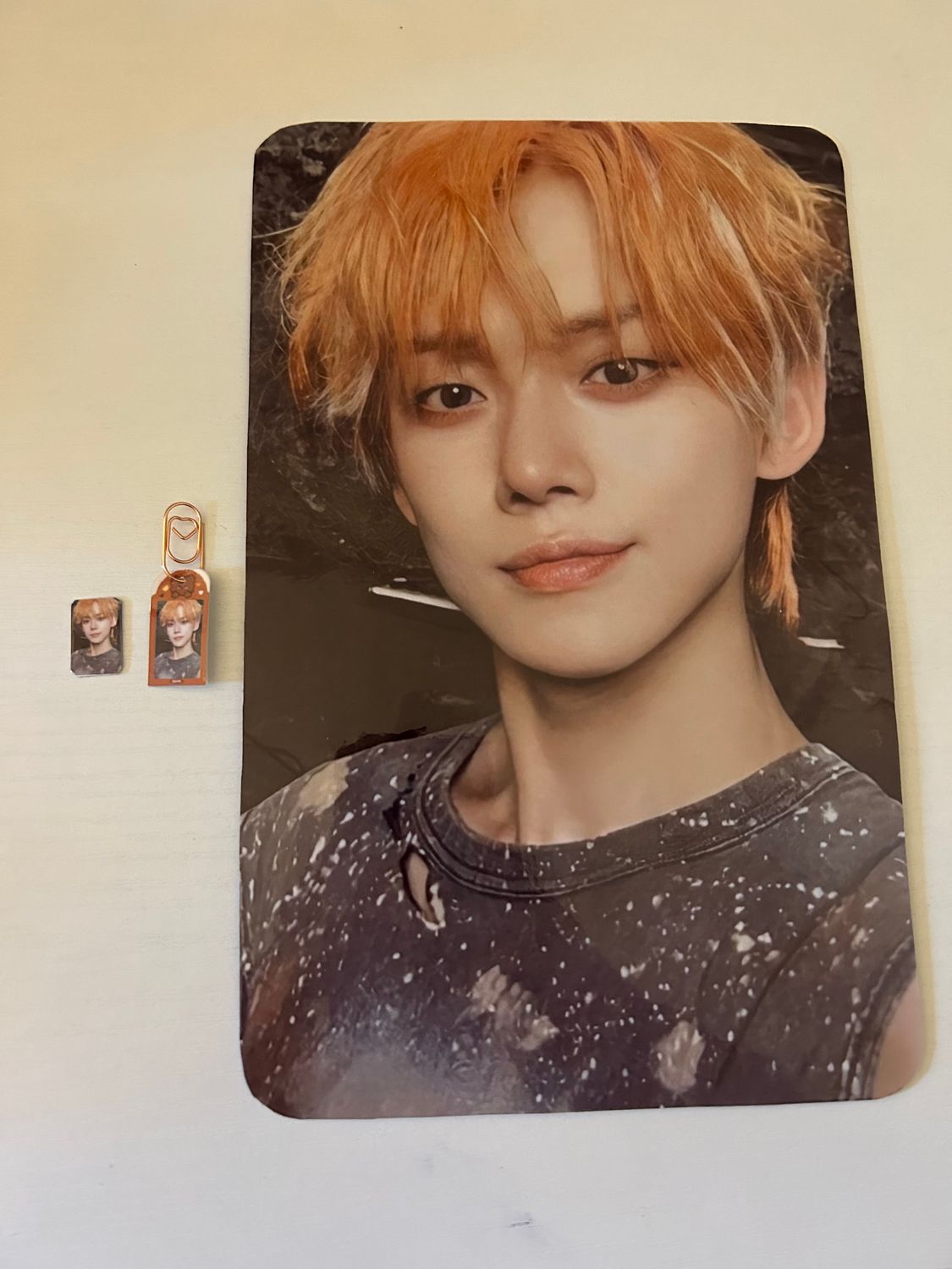 Giant custom photocard