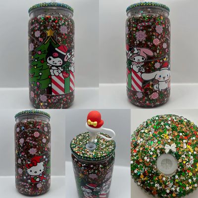 HK &amp; Friends Christmas Snow globe Cup