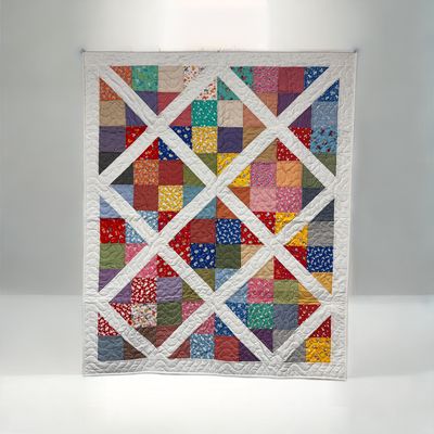 Reproduction Themed Baby Quilt