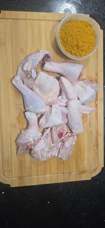 Chopped-Up Chicken