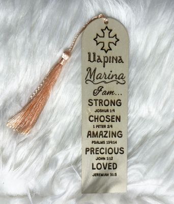 Custom Coptic Bookmark