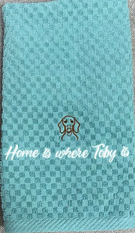 Custom Dog Towels
