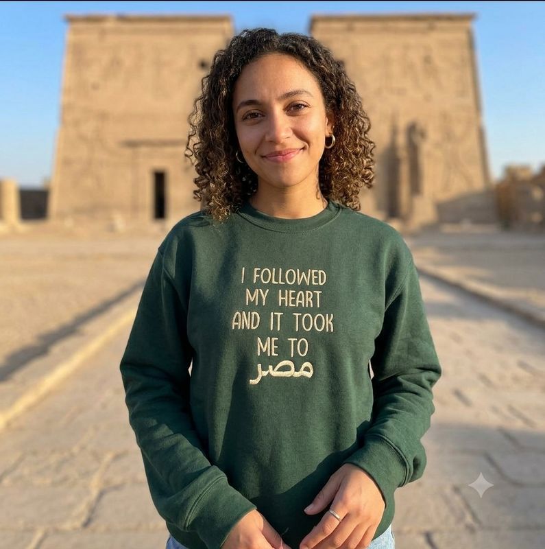 I followed my heart to...مصر