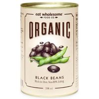 Beans Black org (Wholesome), 398ml