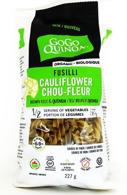 Cauliflower Fusilli Org (GogoQ), 227g