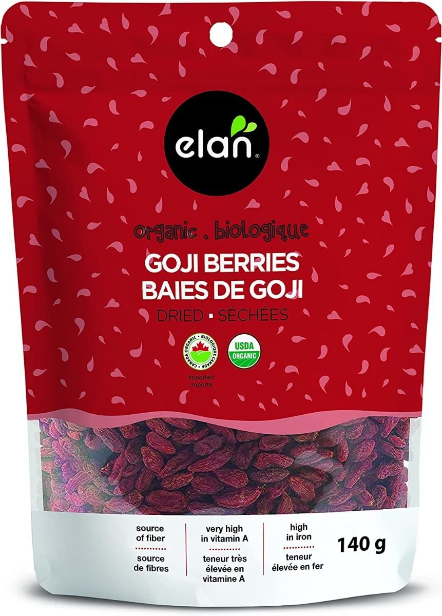 Dried Goji Berries Org (Elan), 140g