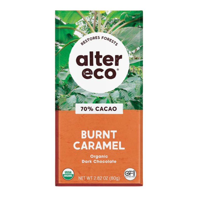 Choc Burnt Caramel 70% (AlterE), 80g
