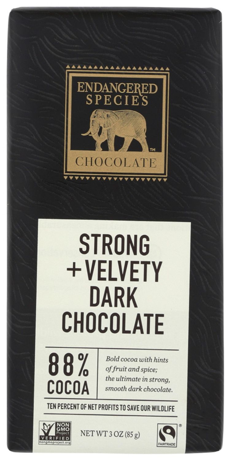 Choc Bar 88% Dark (Endangered), 85g