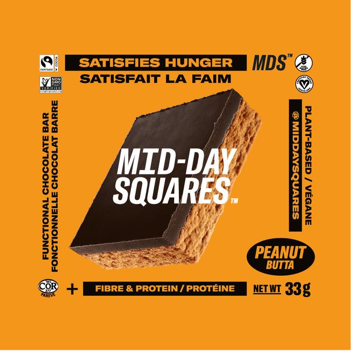 Choc Bar Peanut Butta (MId-Day), 33g