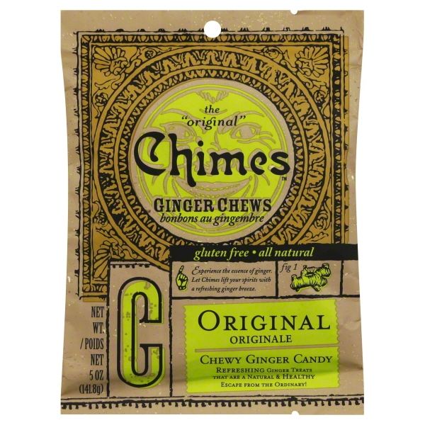 Ginger Chews Orig (Chimes), 142g
