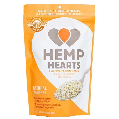 Hemp Hearts Raw Shelled (Manitoba), 227g