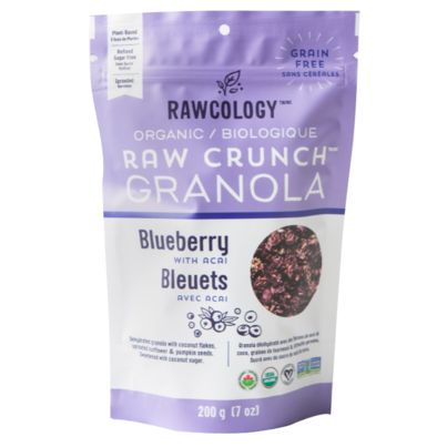 Granola Blbrry Crunch (Rawcology), 200g