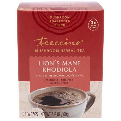 Herbal Tea Lion&#39;sMane Rhod (Teeccino), 10bags