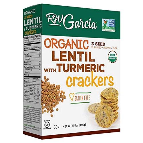 Crackers Lentil-Tur Org (Garcia), 155g