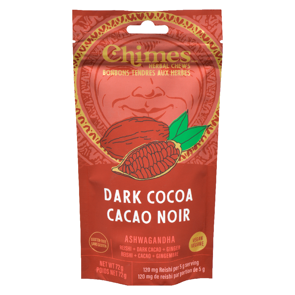 Herbal Chews Cocao+Ashwag (Chimes), 72g