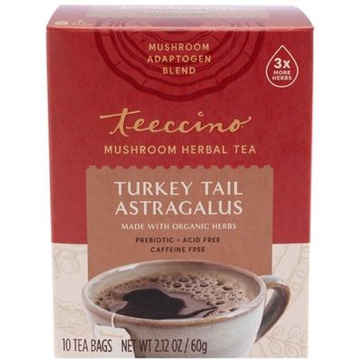 Herbal Tea TurkTail Astrag (Teeccino), 10bags