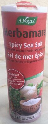 Herbamare Org Spicy Salt (Vogel), 125g