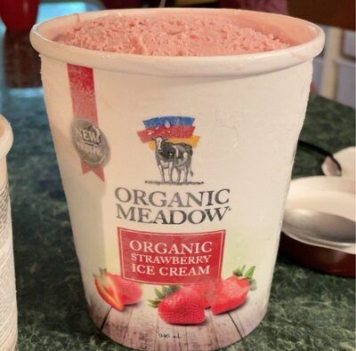 Ice Cream Strwbrry Org (OrgMeadow), 940ml