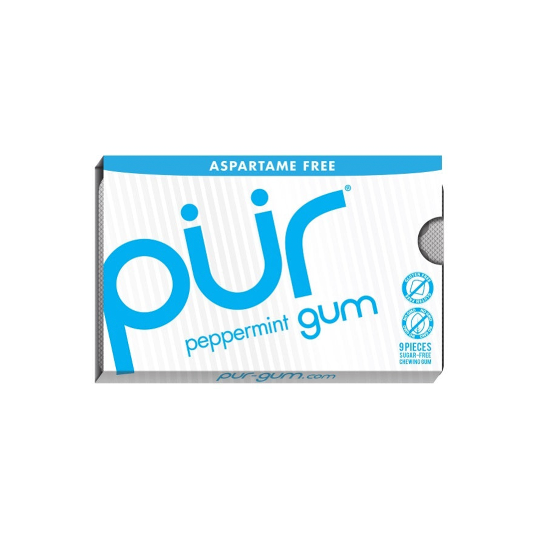 Peppermint Gum (Pur), 9pcs