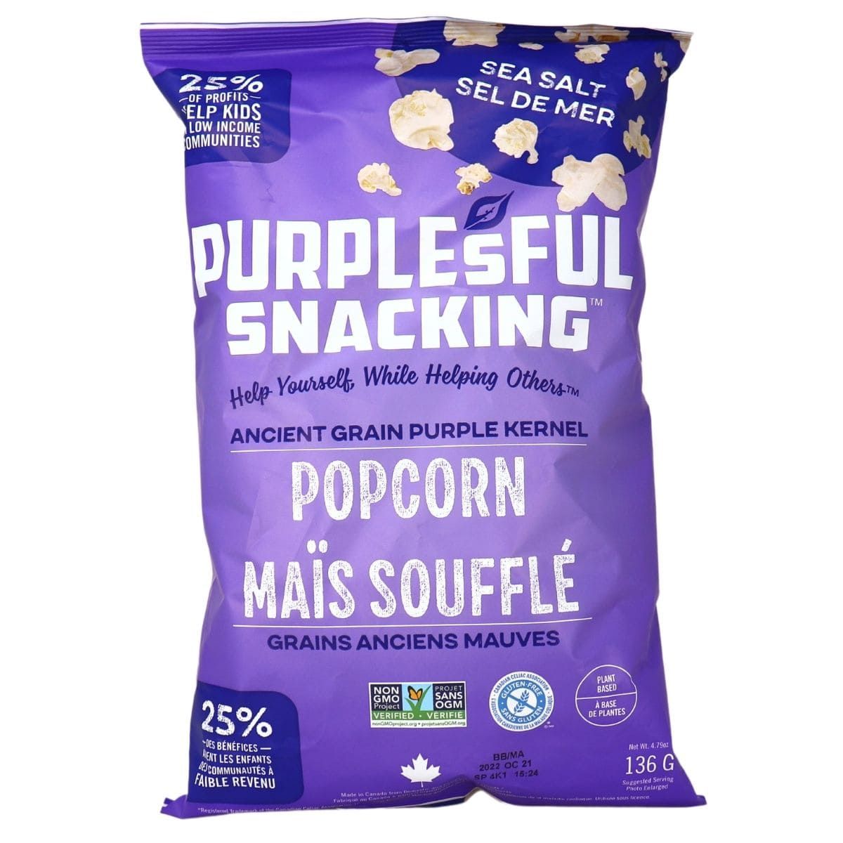 Popcorn Purple Kernel Salt (Purples), 136g