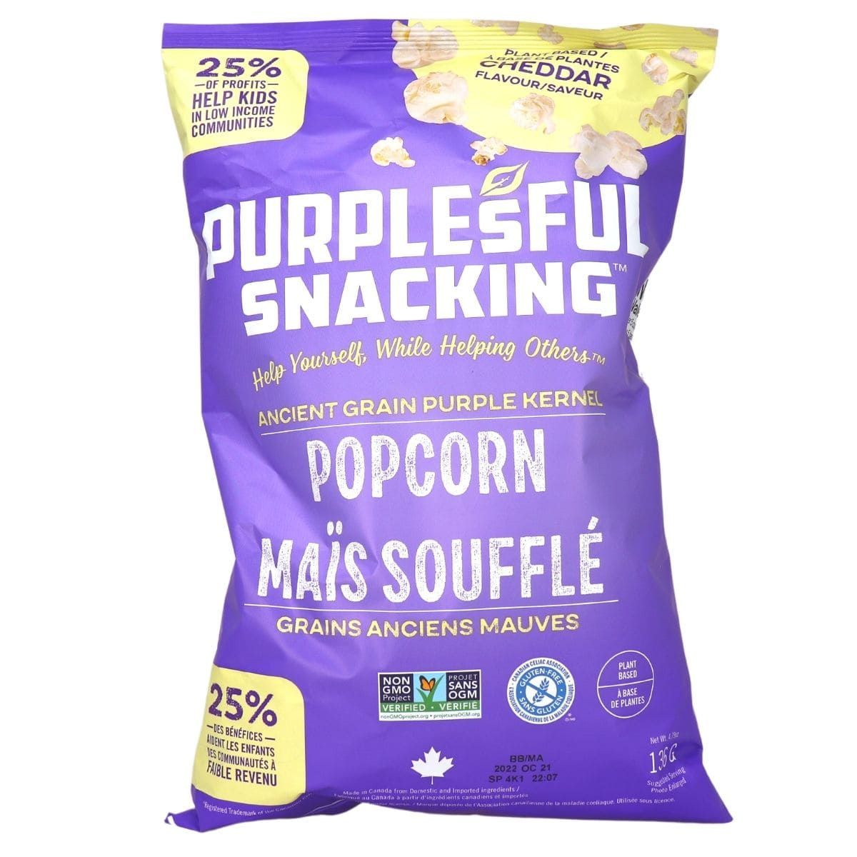 Popcorn Purple K PB-Cheddar (Purples), 136g