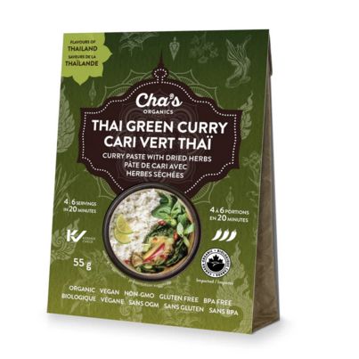 Thai Curry Green org (Cha&#39;s), 1 pack