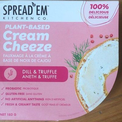 Spread Dill-Trffle Crm Cheese (Spread’em), 183g