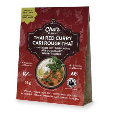 Thai Curry Red org (Cha&#39;s), 1 pack