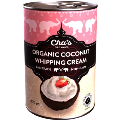 Whipping Cream Coconut (Cha&#39;s), 400ml