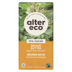 Choc Bar Brown Butter 70% (AlterE), 80g