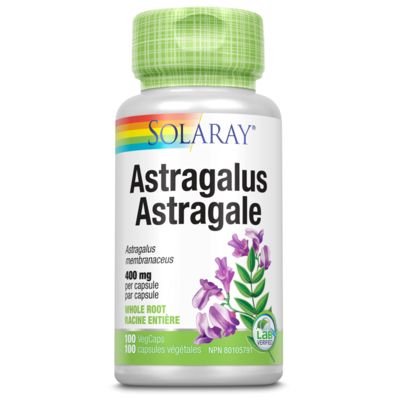 Astragalus 400mg (Solaray), 100caps