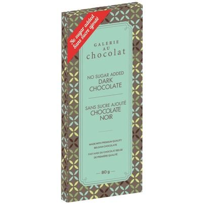 Choc Bar Dk no added sugar (Galerie), 80g,