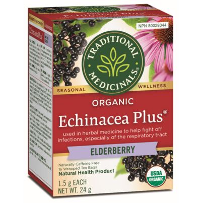 Echinac+Elderberry Tea (TradM), 16bags